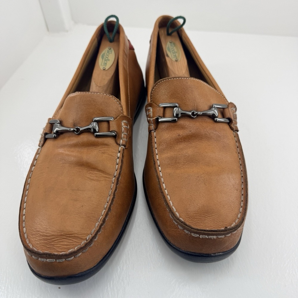 FootJoy FJ Club Casual Mens 11M Tan Leather Bit Loafers 79008 Slip On Shoes